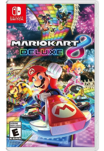 Jogo Mario Kart 8 Deluxe Nintendo Switch Mídia Física Novo