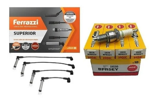 Kit Cables + Bujias Ngk Chevrolet Corsa 2 02 03 04 05 06 07