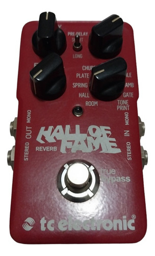 Pedal Reverb Tc Electronic Hall Of Fame