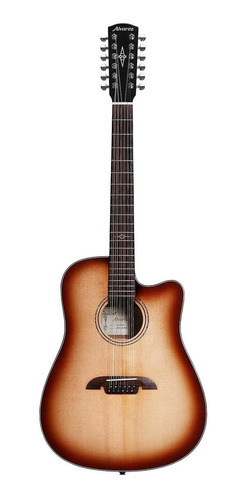 Guitarra Electroacústica Dreadnought Ad60-12ceshb Alvarez
