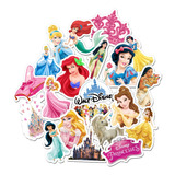 Stickers Princesas Disney X20 En Plancha Troquelados Regalo 