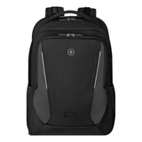 Wenger Mochila Xe Extent Para Laptop De 17 Pulgadas, Negra Color Negro Diseño De La Tela Poliéster