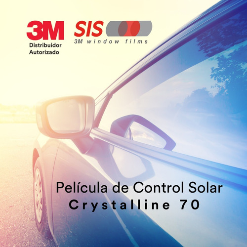 Crystalline 70 3m® Película Automotriz Control Solar.9x30.4m