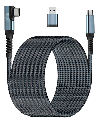 Cable Link Para Oculus Quest 2/3/pro Usb 3.0- Usb C 6m Trenz