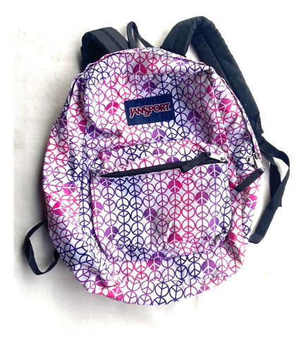 Mochila Jansport Amor Y Paz Original