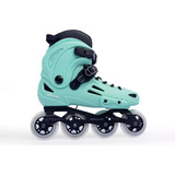 Patins Freestyle Hd Inline Xt Verde 80mm + Brinde