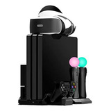 Soporte Para Ps4 Slim Multifuncional Con Refrigeracion 1pza 