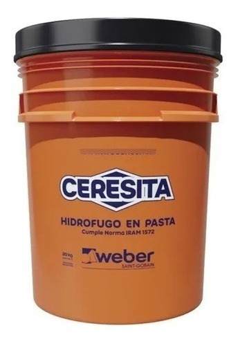 Ceresita Weber Hidrofugo 20k Pasta Pared Exterior Piso Techo