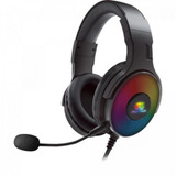 Headset Gamer Fortrek Cruiser 7.1 Preto Com Luz Rgb Led