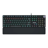 Teclado Mecanico Gamer Philips G605 Spk8605 Retroiluminado