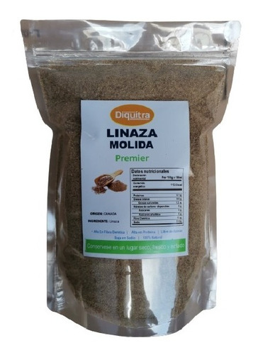 Linaza Molida Premier Sin Azúcar 1 Kg