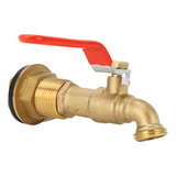 Válvula Esférica Rain Barrel Spigot De 1/2 Pulgada De Vuelta