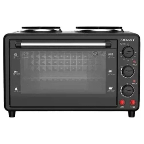 Horno Para Tostador, 2 En 1 Electrico 35l, 3200w, Sokany