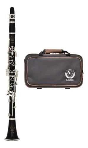 Clarinete Eagle 17 Chaves Sib - Cl04n - Com Nota E Garantia