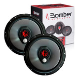 Par Alto Falantes  Bomber Triaxial Bbr 6 Pol 50w Rms