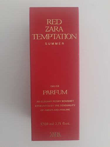 Red Temptation Summer Zara Original
