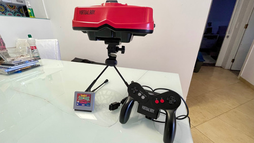 Virtual Boy Nintendo Americano + 1 Jogo  Mario Tennis.