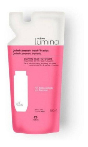 Lumina Repuesto Shampoo O Acondicionador Quimicamente Natura