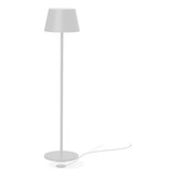 Lampara De Pie Exterior Led Cinni Xxl Blanca Recargable Vk