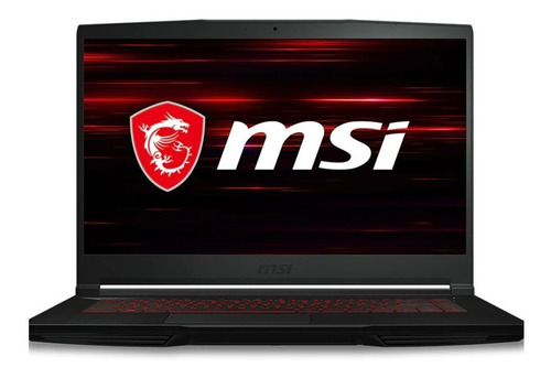 Laptop Msi Gf63 Thin 15.6 I5-10th 256gb Ssd 8gb Gtx 1650 4gb