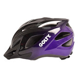 Casco Golty Skate Max Negro/morado Color Violeta Oscuro Talla S