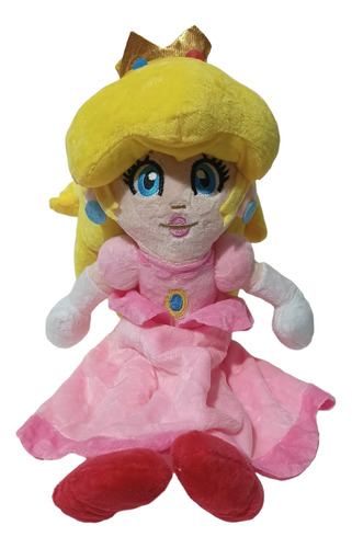 Peluche Súper Mario Bros: Princesa Peach, 40cm