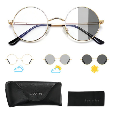 Lentes Fotocromáticos Computadora Anti Luz Azul Hombre Mujer Unisex Steampunk Uv De Moda Diseño Clásico Anti Luz Solar Anti Fatiga De Ojos Color Dorado Brillante | MercadoLibre