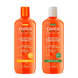 Kit Cantu Shampoo Y Acondicionador Shea Butter 400ml C/u