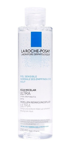 Limpiador Facial La Roche Effaclar Agua Micelar Ultra X200ml