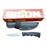 Cuchillo De Caza Campo Bison 16,5 Cm Con Funda De Transporte