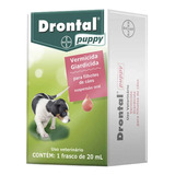 Vermífugo Drontal Puppy Bayer Frasco 20ml Filhotes Cães