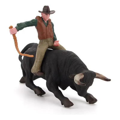 Animal Toys Modelo Pvc Rodeo Bull Scene Accessories Bull | Envío gratis