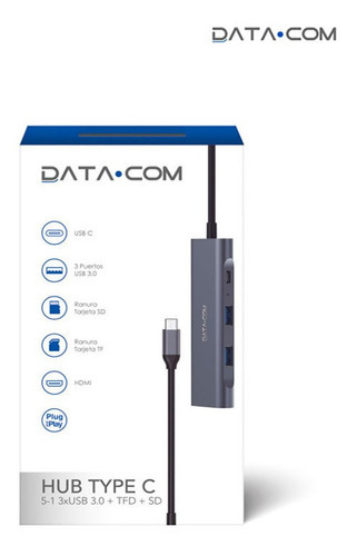 Adaptador Hub¬usb Tipo C 3.0 ---- Generico