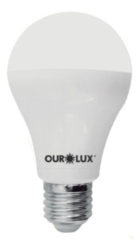 Kit 4 Lampada Controled Ourolux 9w Sensor De Presença 6500k