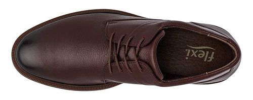 Zapato Casual Mod 413101 Para Hombre Flexi Color Vino