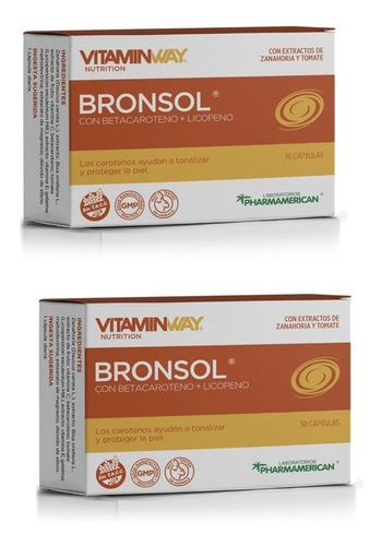 Bronceado Especial Sano Y Natural Sin Naranjas Bronsol X2 