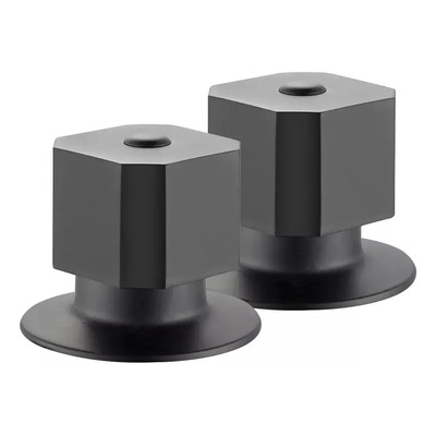 Juego De Manerales Para Regadera Negro Mate Zinc Meer Negro Mate | MercadoLibre