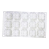 Mini Velas Con Forma De Cubo De Burbujas En 3d, 15 En 1