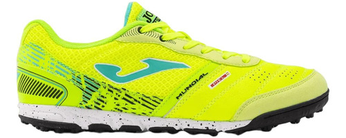 Zapatilla Fútbol Turf Hombre Mundial Limón Joma