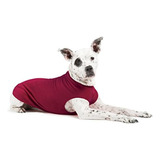 Suéter Elástico Lana Para Perro Suave Talla 2 Color Granate 
