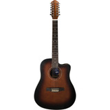Guitarra Electroacustica La Sevillana Tx-1200ceq Tsb Texana
