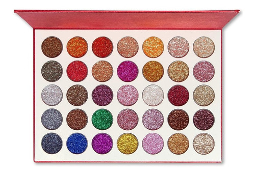 Paleta De Sombras Kara Beauty Es18 Glitter Galaxy