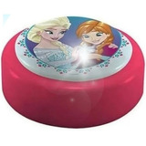 Abajur / Luminária De Toque Infantil Menina Led Pilha Frozen Cor Da Cúpula Rosa Cor Da Estrutura Frozen Rosa 110v/220v