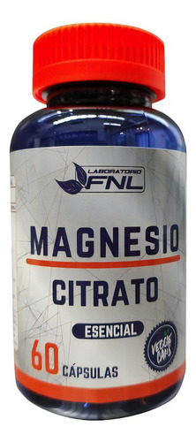 Citrato De Magnesio  60 Cápsulas