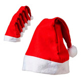Pack 6 Gorros Navideños Santa Claus - Oferta Especial