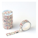 Cinta Washi Tape Mundo Macanudo Liniers