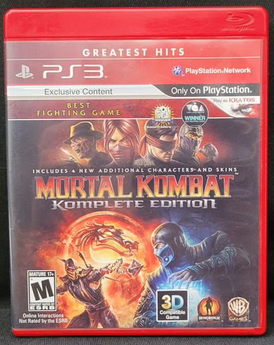 Mortal Kombat Komplete Edition Ps3 