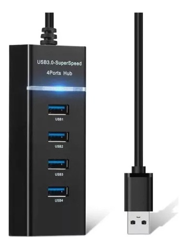 4 En 1 Adaptador Extensor Hub Usb 3.0