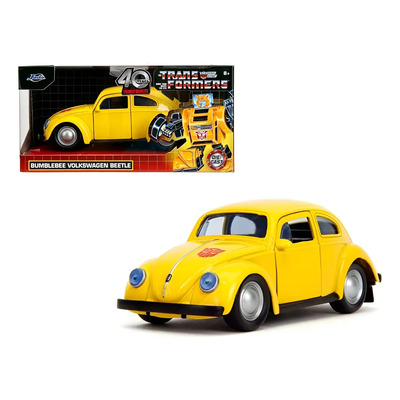 Jada 1:32 1959 Volkswagen Vocho Beetle Transformers Amarillo Amarillo