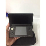 Nintendo 3ds Standard Cor Cosmo Black + Case Capa  + 4 Jogos De Brinde